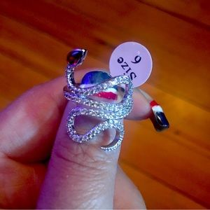 Fragrant Jewels Scandalous Collection Snake Serpent Ring Size 6